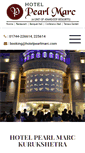 Mobile Screenshot of hotelpearlmarc.com